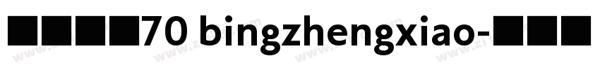 病症小猫70 bingzhengxiao字体转换
